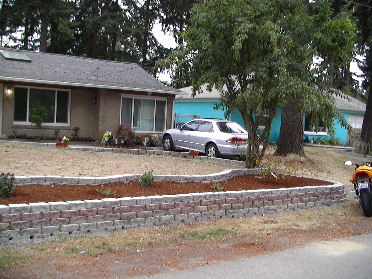 Finished Retaining Wall